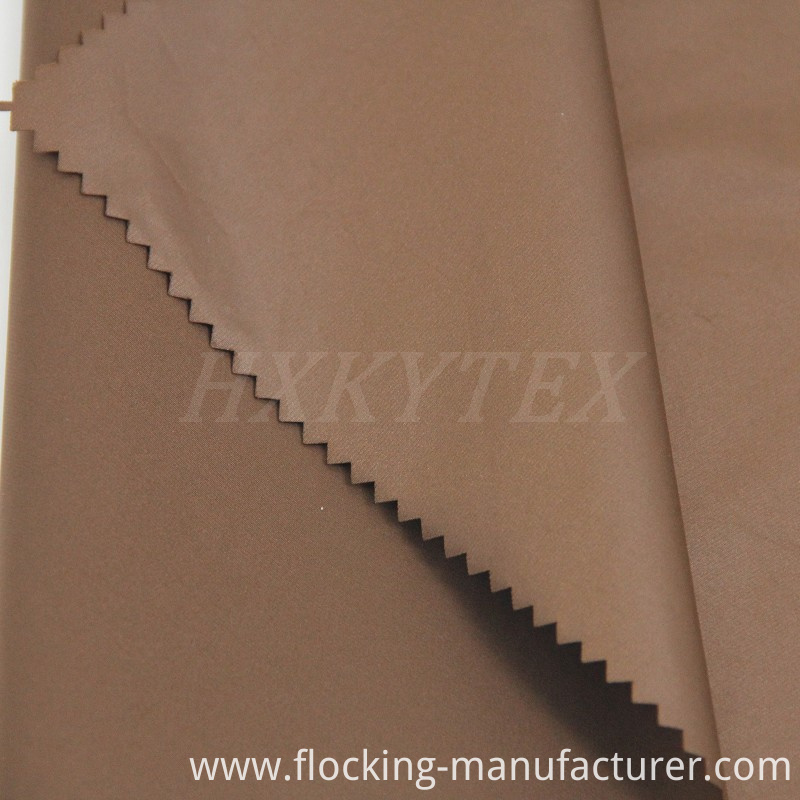 390t Shadow Stripe Polyester Pongee Fabric for Casual Jacket